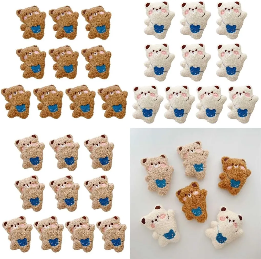 10pcs Bear Garment Pouch Neckwear Embellishments Lapel Pins Fashion forward & Useful Brooch for Fashion Forward Shopper