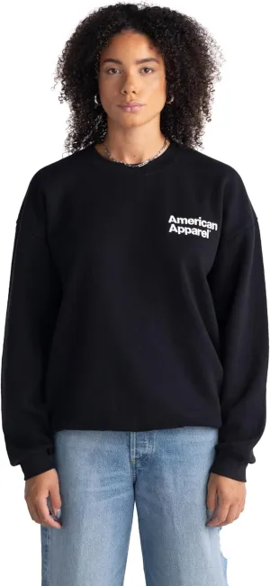 American Apparel Adult ReFlex Fleece Crewneck Sweatshirt, GRF496AA