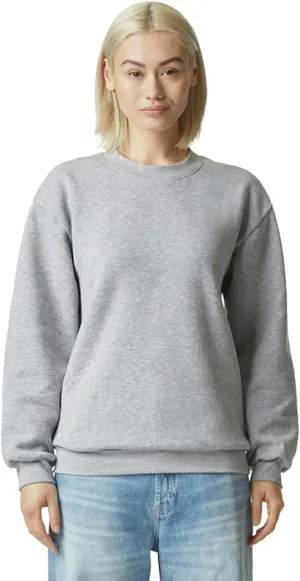 American Apparel Adult ReFlex Fleece Crewneck Sweatshirt, GRF496AA
