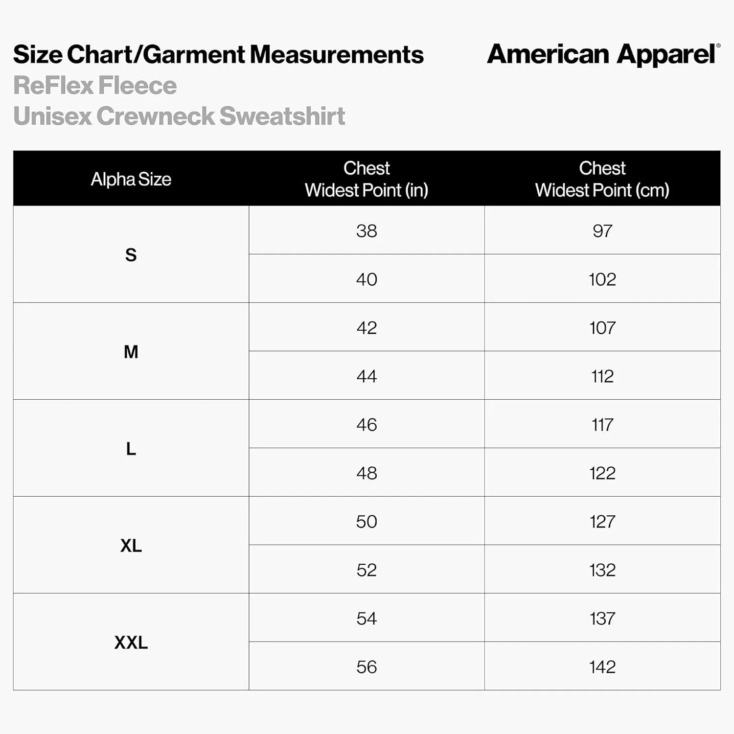American Apparel Adult ReFlex Fleece Crewneck Sweatshirt, GRF496AA