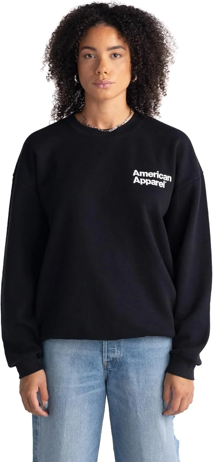 American Apparel Adult ReFlex Fleece Crewneck Sweatshirt, GRF496AA