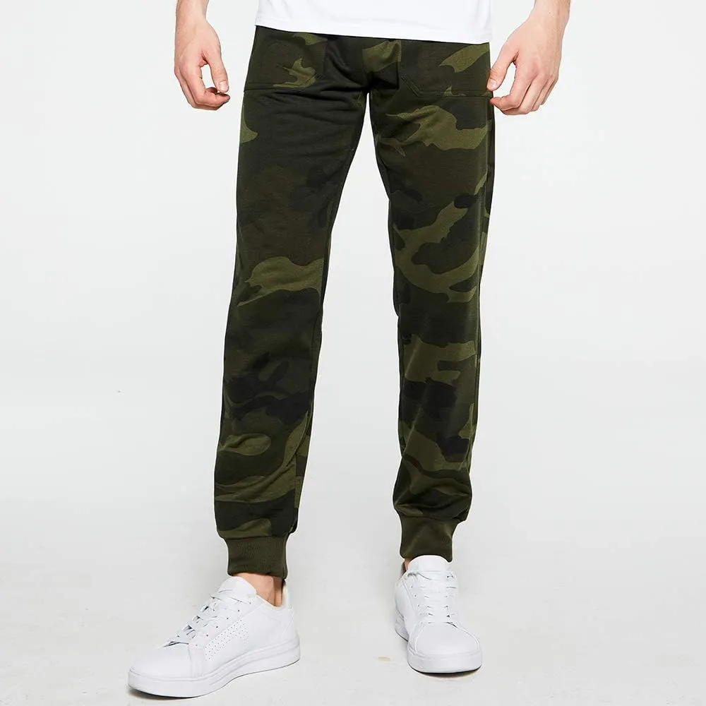 AOTORR Mens Sweatsuits 2 Piece Casual Tracksuits Camo Hoodie Jogging Sweatpants Suit