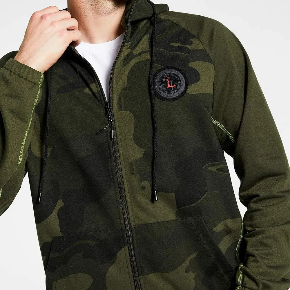 AOTORR Mens Sweatsuits 2 Piece Casual Tracksuits Camo Hoodie Jogging Sweatpants Suit