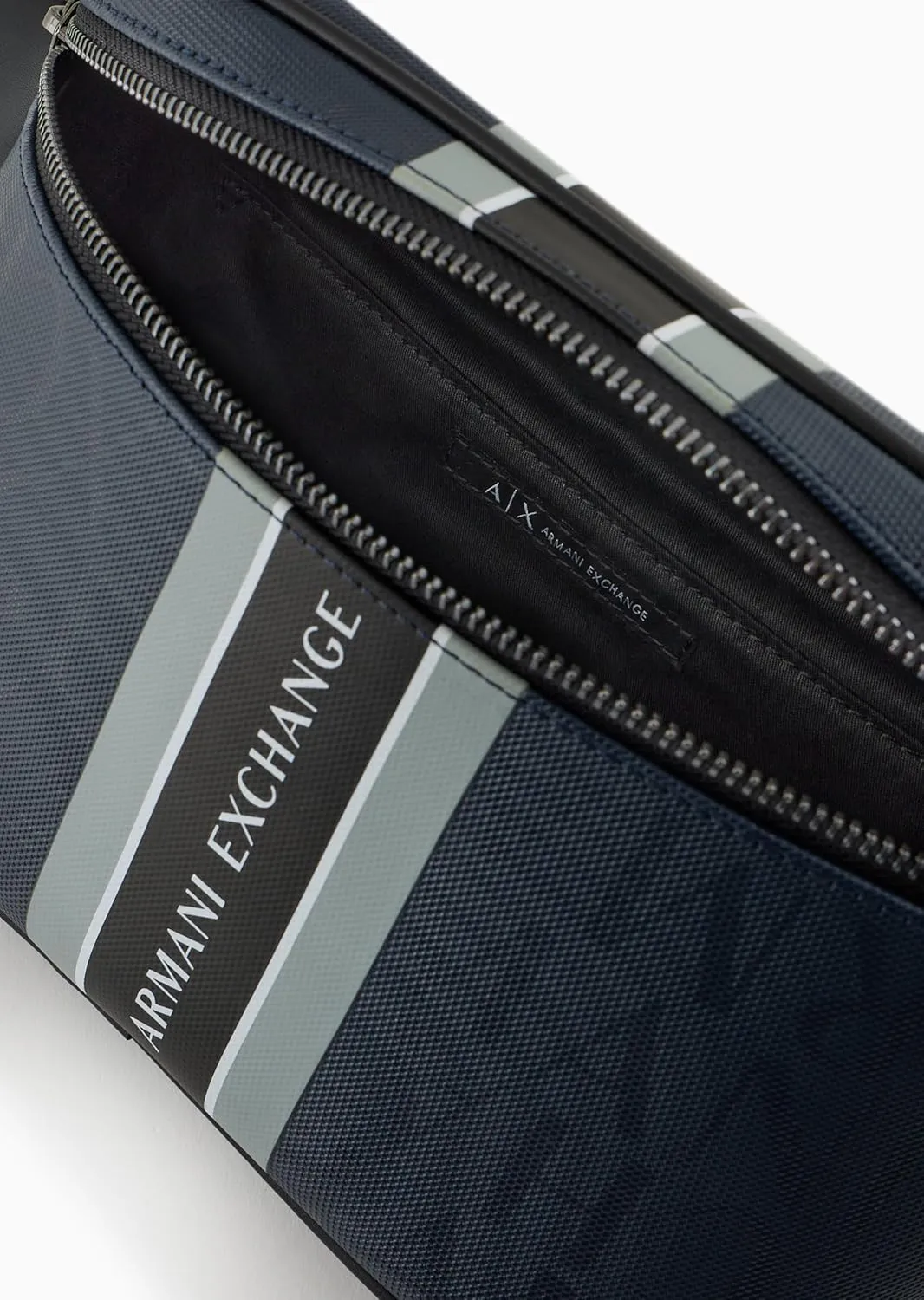 Armani Exchange Men's All Over Logo Waist Bag