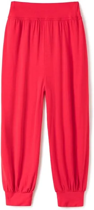 AvaCostume Boy's Baggy Casual Harem Pants Girls Dance Trousers
