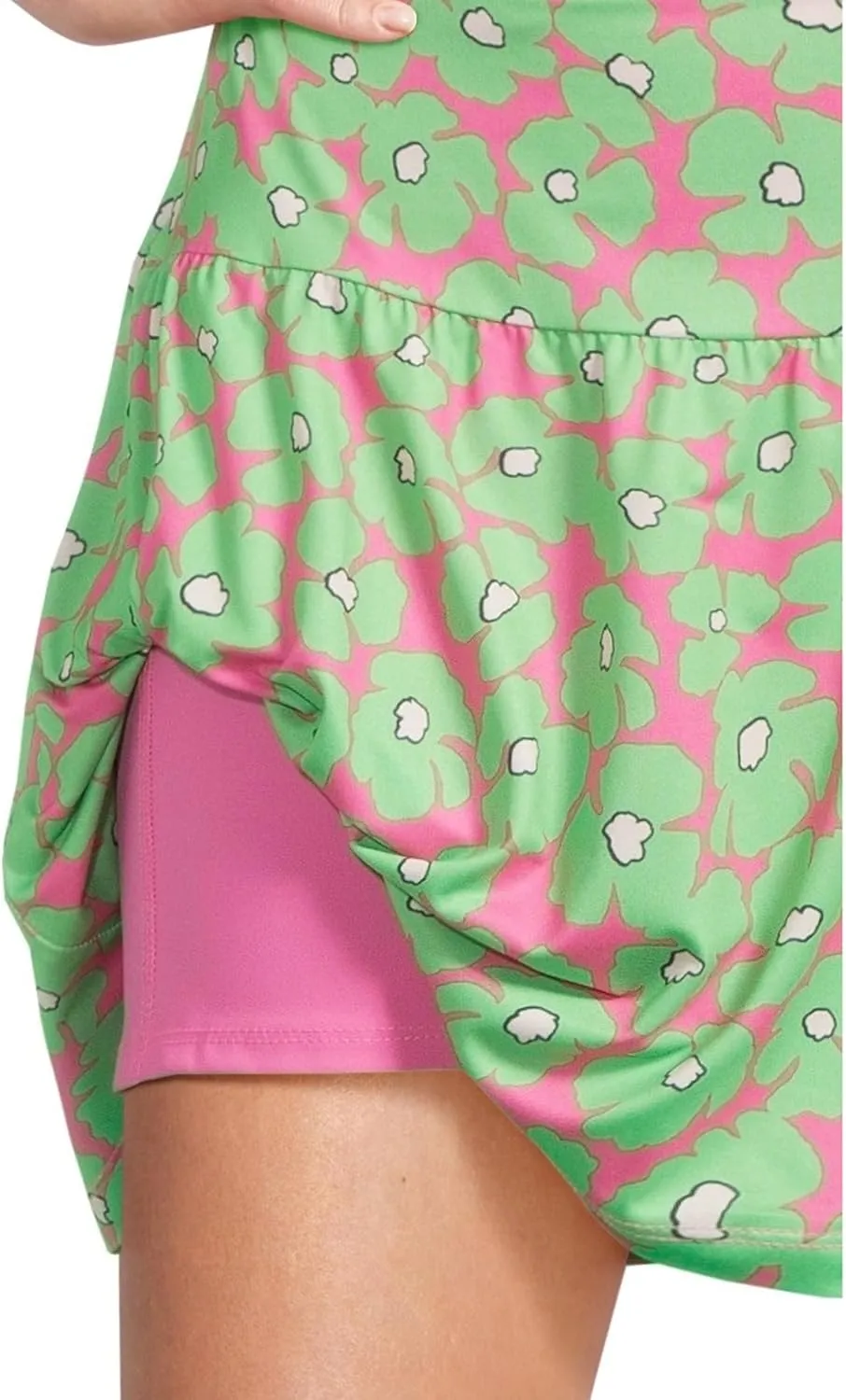 Callaway Women's 17" Floral Skort with Shirring