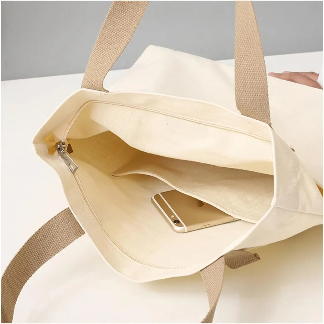 Cavans Tote for Women Lightweight Large Capacity Shoulder Casual Shopping Handbag