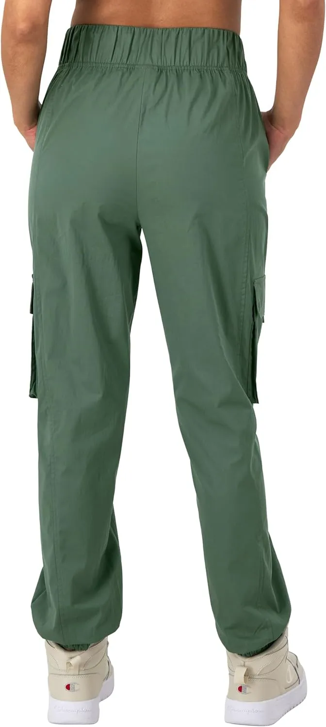 Champion Women's Cargo Pants, Lightweight Pants with Cargo Pockets For Women, Casual Pants, 29