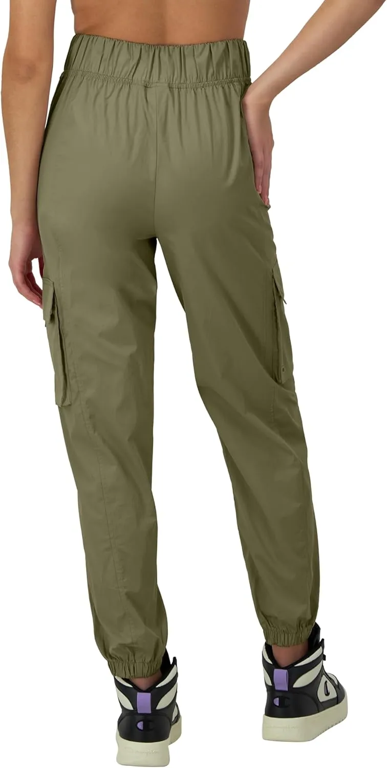 Champion Women's Cargo Pants, Lightweight Pants with Cargo Pockets For Women, Casual Pants, 29
