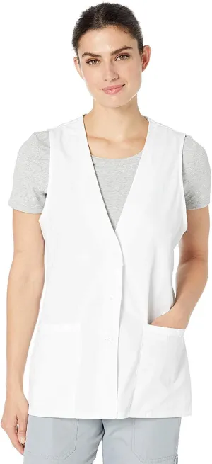 Cherokee Professionals Women Scrubs Vest Lace Trimmed 2610