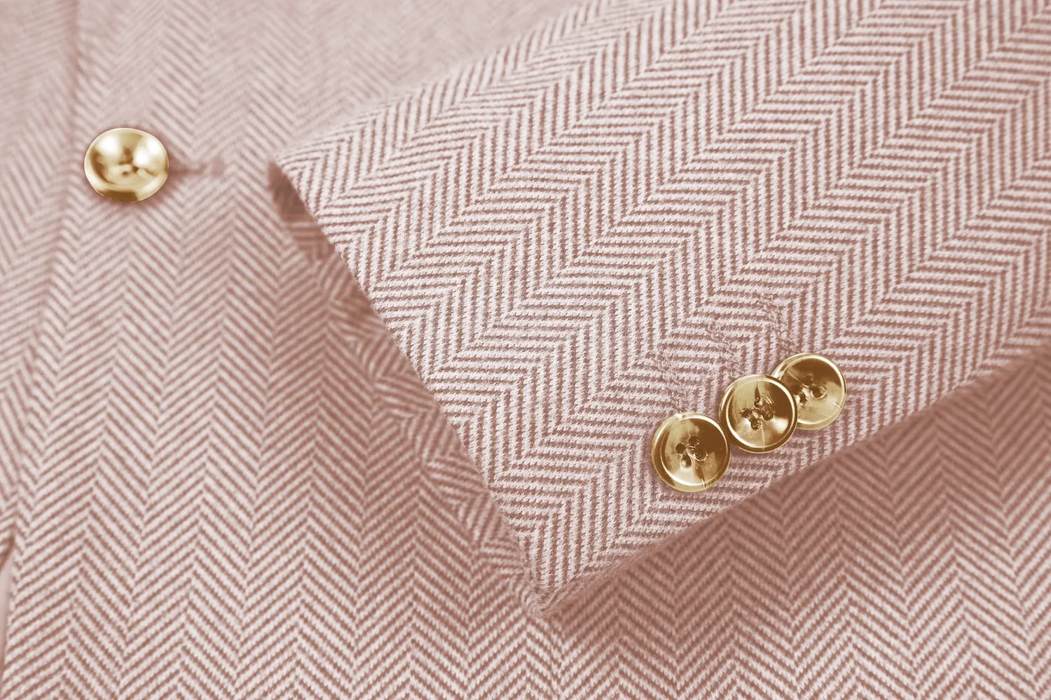 Classical Retro Herringbone 2 Pieces Mens Suits With Pockets 2783