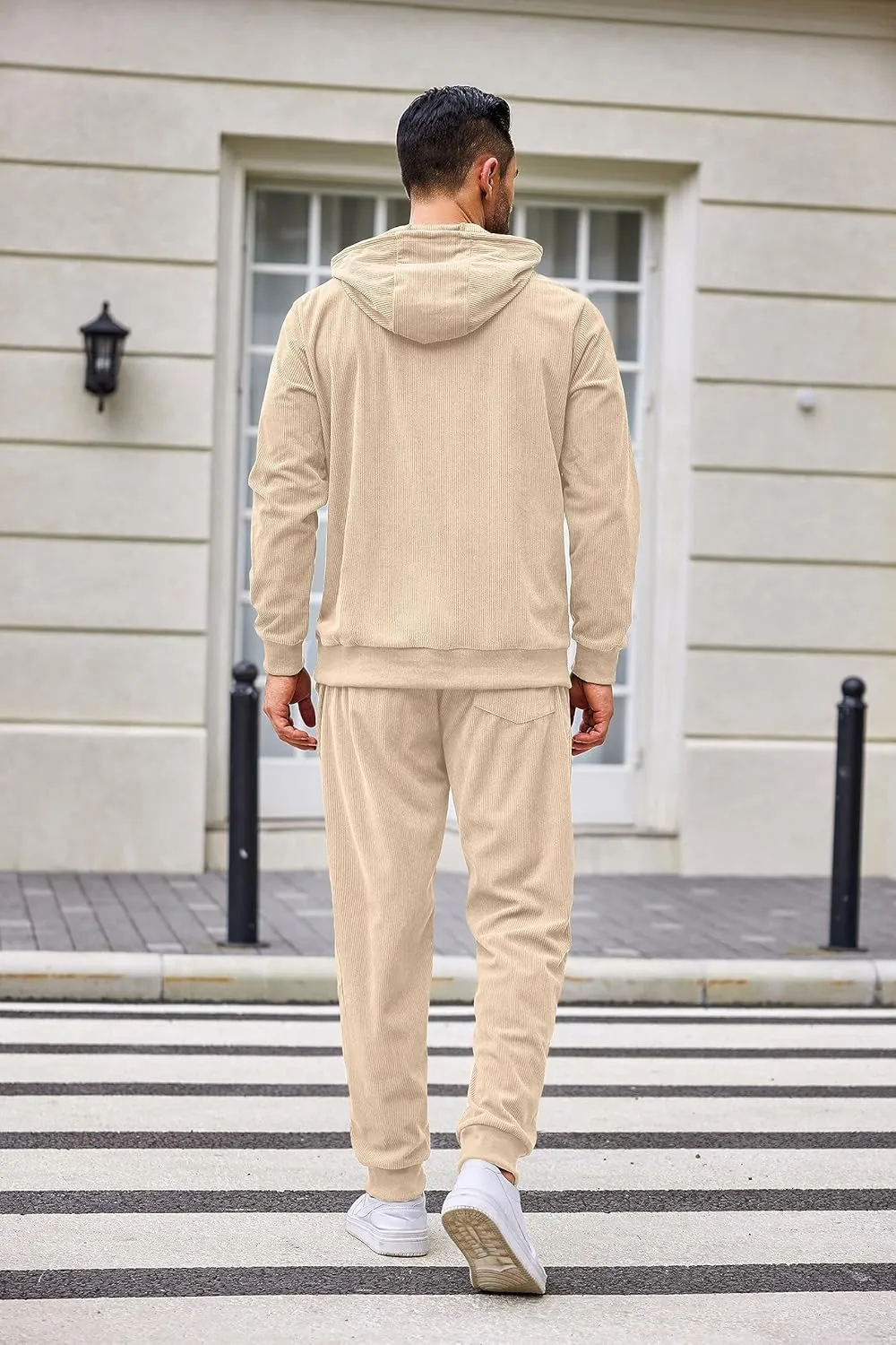 COOFANDY Men's Tracksuit 2 Piece Set Hoodie Sweatsuits Athletic Jogging Suits Casual Sports Outfits