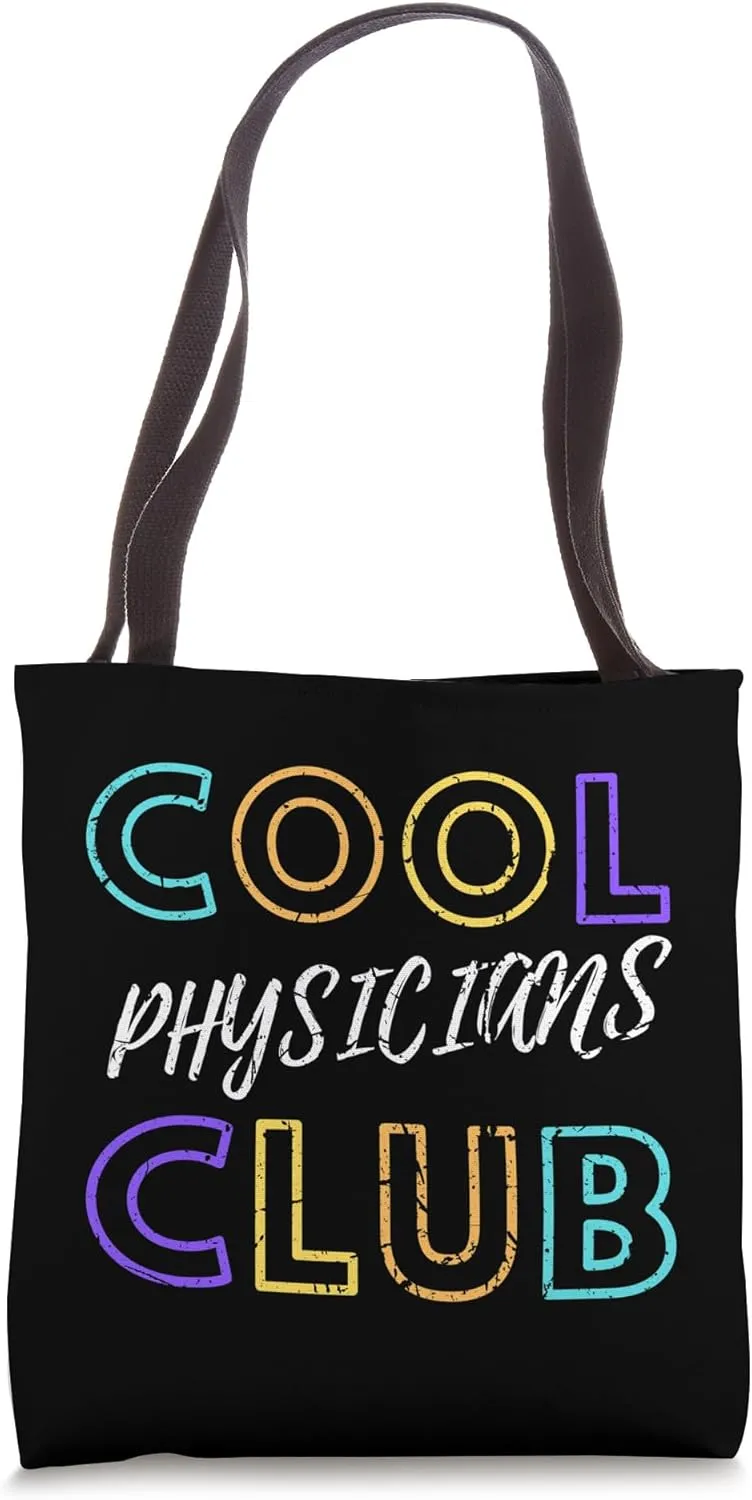 Cool Physicians Club Medical Specialist Doctor Physician Tote Bag