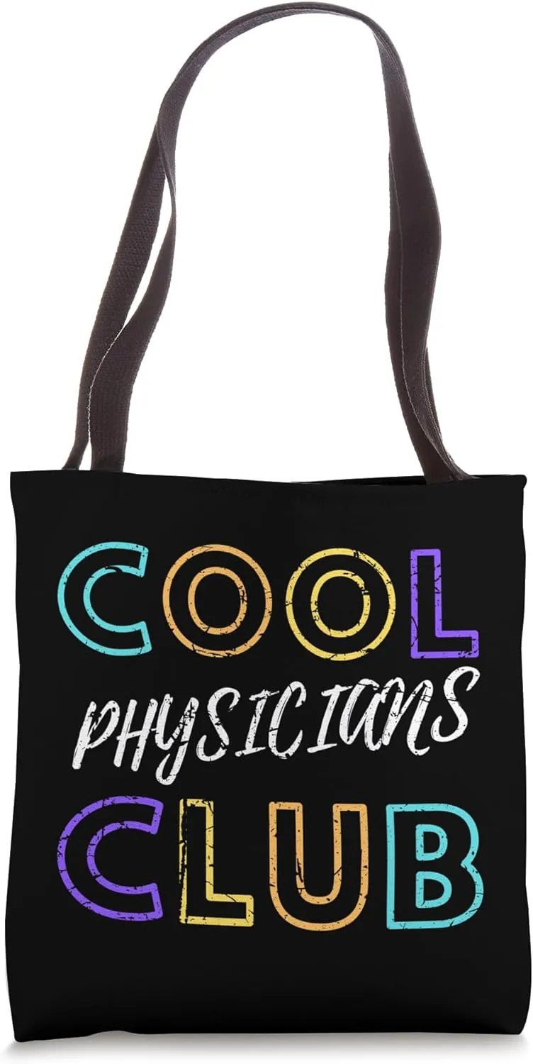 Cool Physicians Club Medical Specialist Doctors Physician Tote Bag