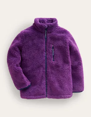 Cosy Windproof Fleece-Prince Purple