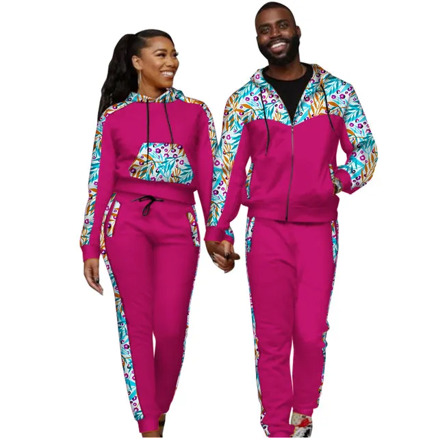 Couple track suits