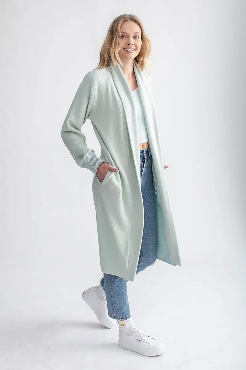 Cozy Long Cardigan Dew