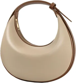 Crescent Shoulder Bag for Women Trendy Crossbody Hobo Purse PU Clutch Handbag Adjustable Strap