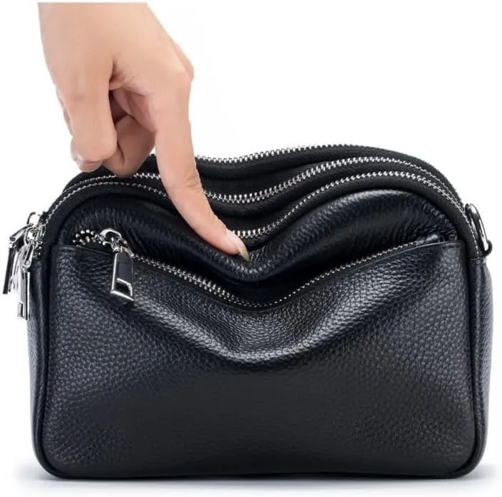 Genuine Leather Samll Crossbody for Women Casual Shoulder Women Purse