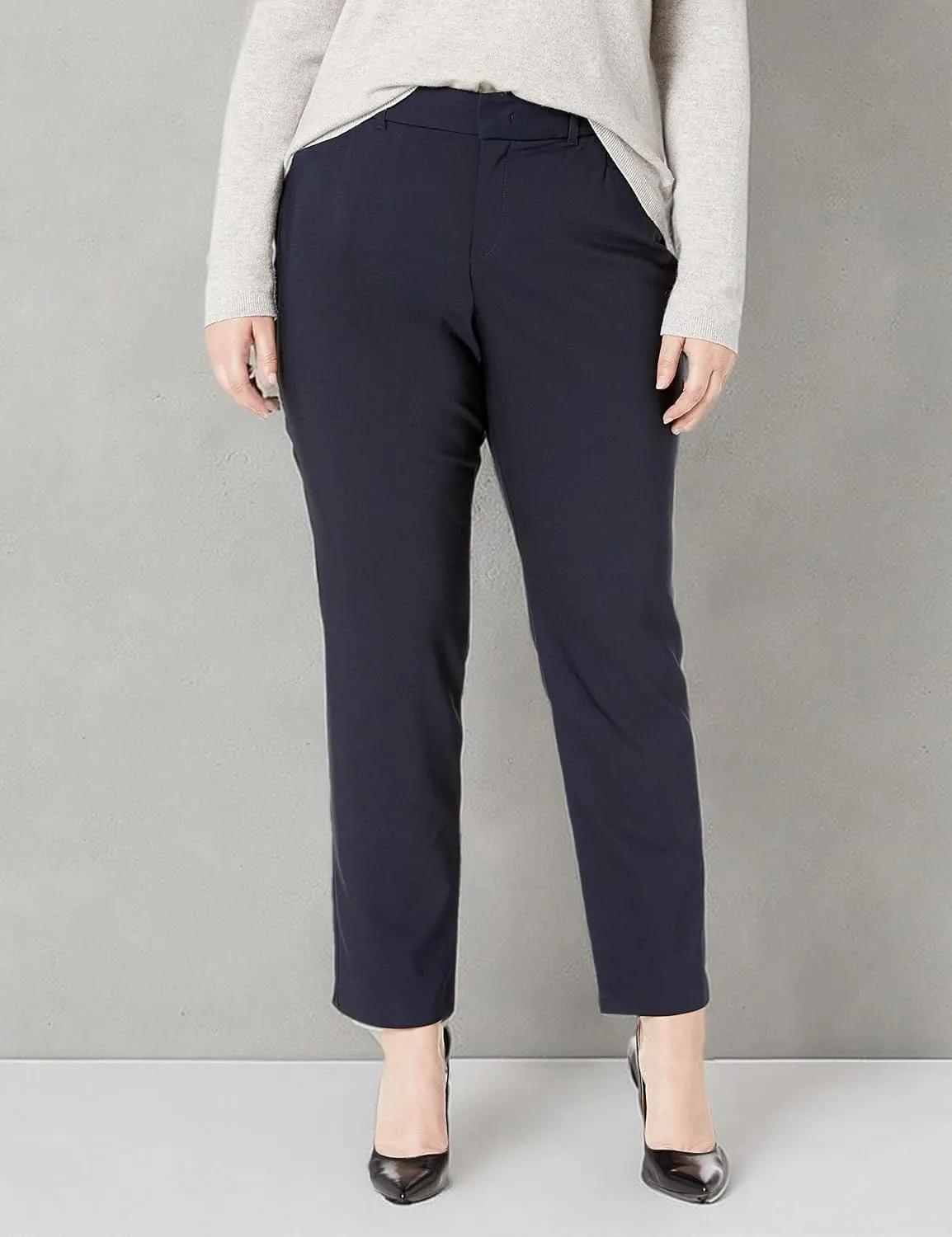 Gloria Vanderbilt Women's Haven Straight Trouser Pant