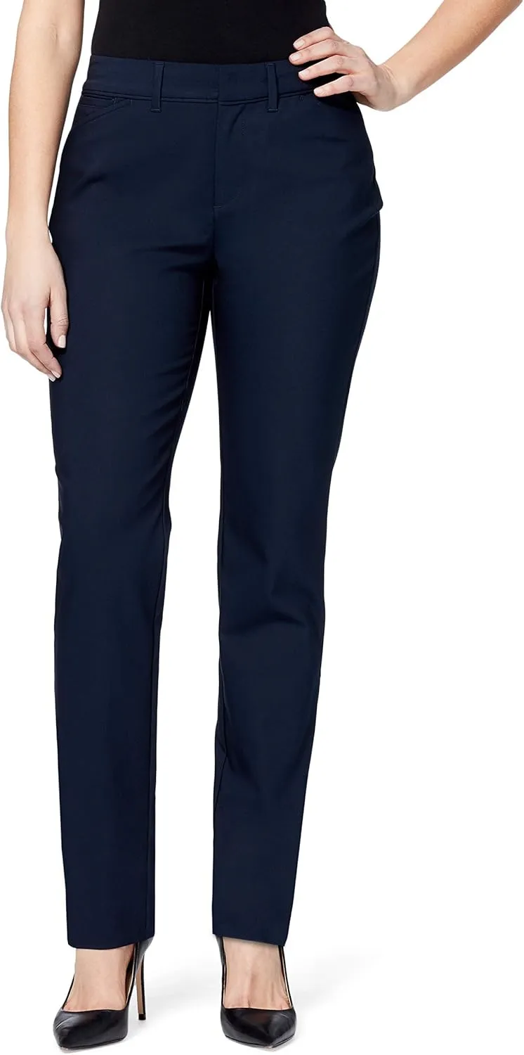 Gloria Vanderbilt Women's Haven Straight Trouser Pant