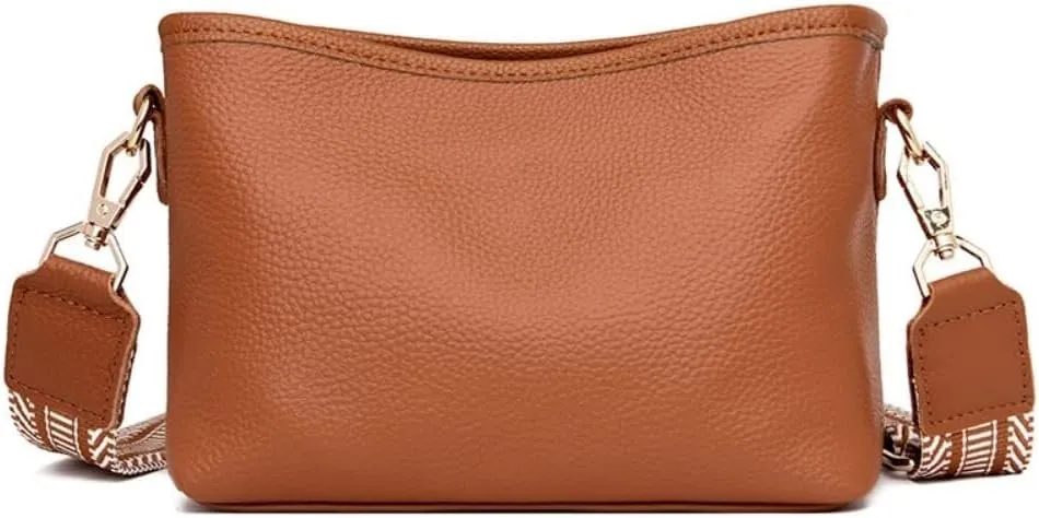 Handbag for Women Genuine Leather Shoulder Bag Female Crossbody Tote Hobo Top-Handle Bags
