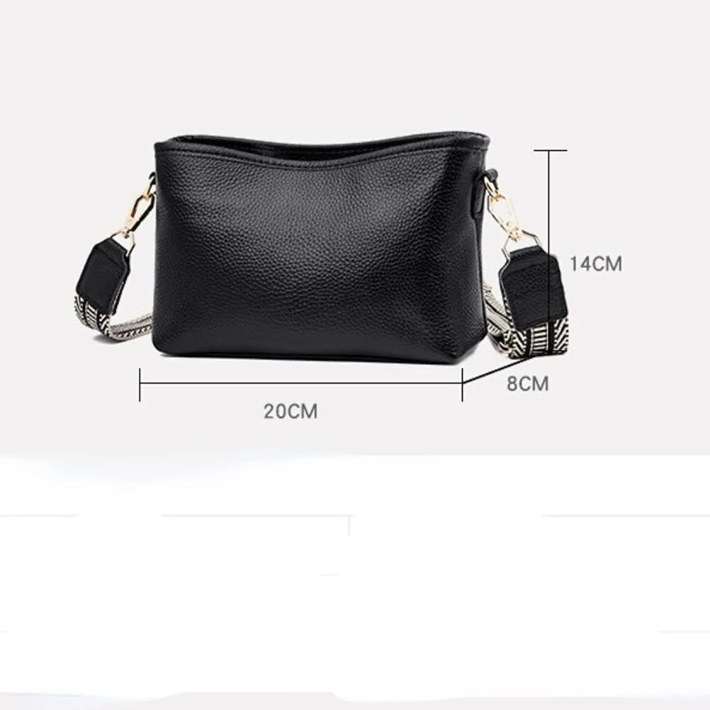 Handbag for Women Genuine Leather Shoulder Bag Female Crossbody Tote Hobo Top-Handle Bags