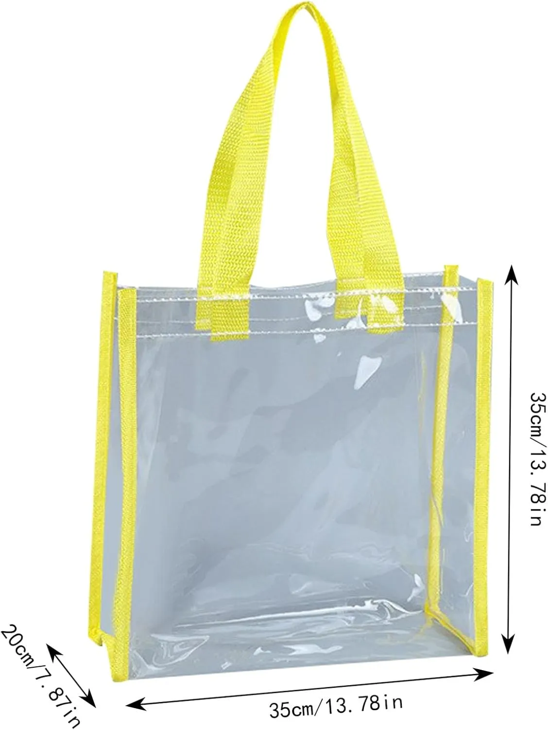 Handbags for Women Clear Beach Tote Bag Reusable See Through Hobo Clutch for Travel Pool Gym Picnic Swimming Vacation Holiday
