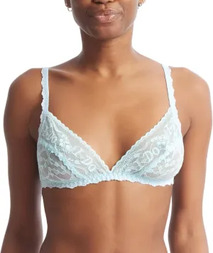 hanky panky Bridal I DO Shimmer Lace Triangle Bralette (157491)