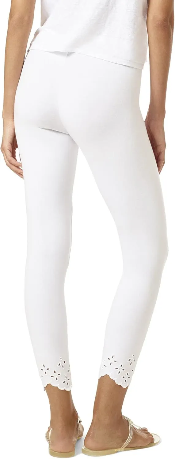HUE Womens Fashion Cotton Capri Leggings