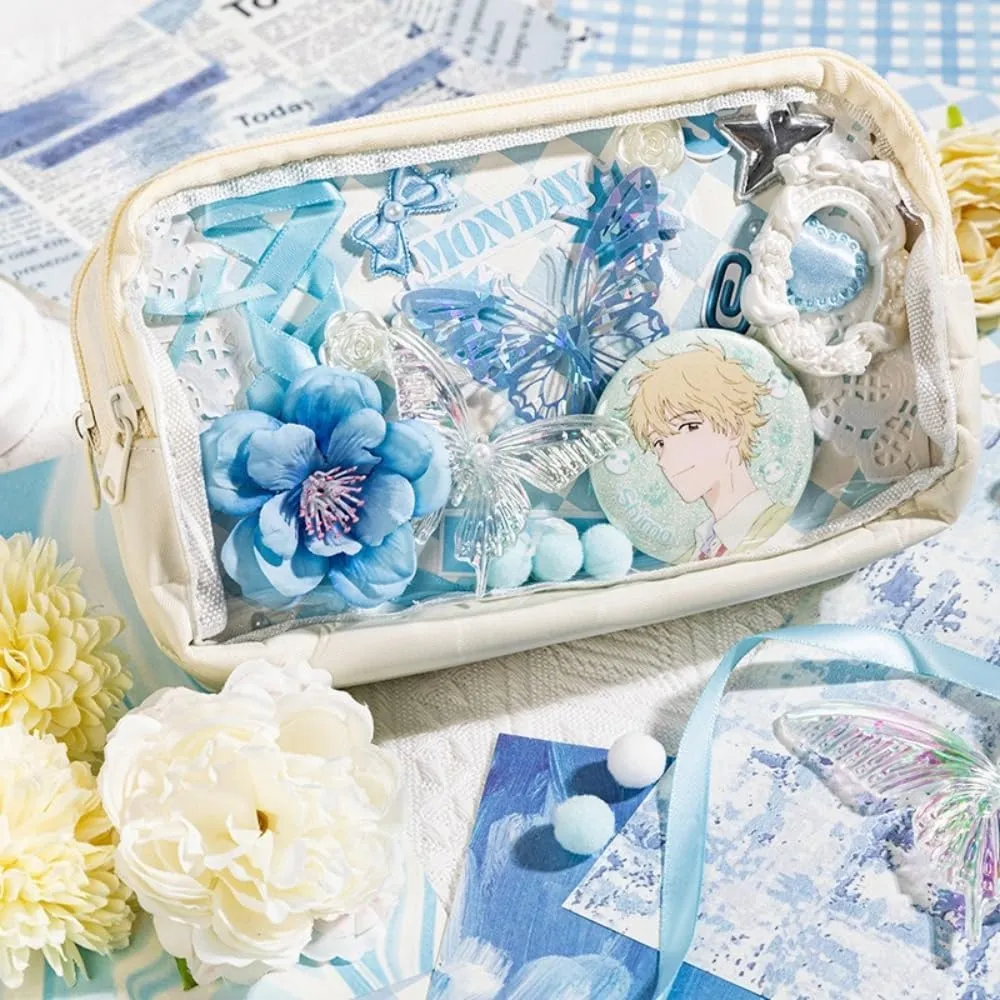 Ita Bag Accessories DIY Accessories Ita Bag Decoration Pins Ita Bag Background Filler Metal Butterfly (Brown Trail)
