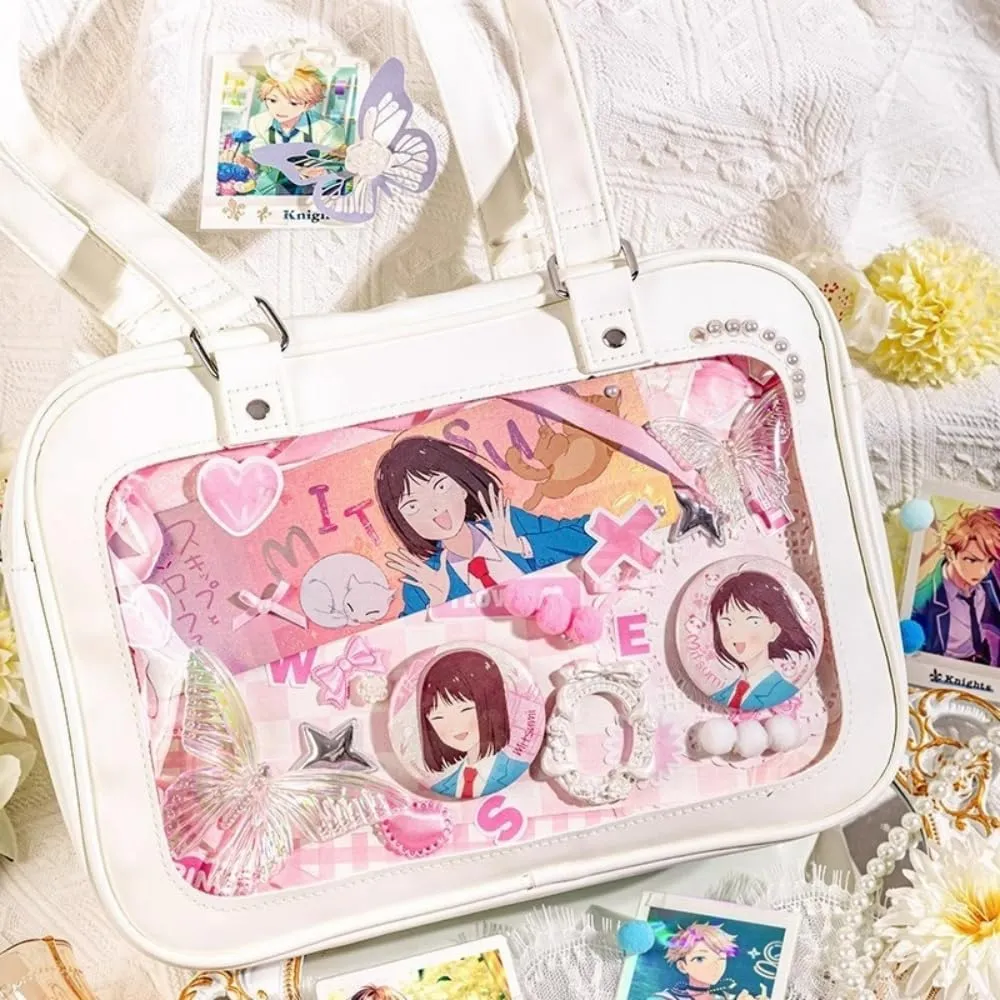 Ita Bag Accessories DIY Accessories Ita Bag Decoration Pins Ita Bag Background Filler Metal Butterfly (Brown Trail)