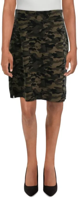 JAG Women's Ashley Pull-on Ponte Camo Skort-Legacy