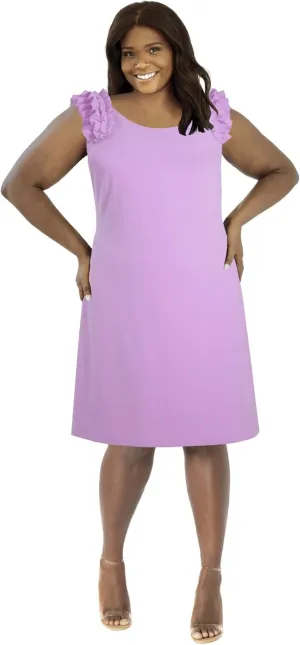 Jessica London Women's Plus Size Misses Size Sleeveless Midi Dress