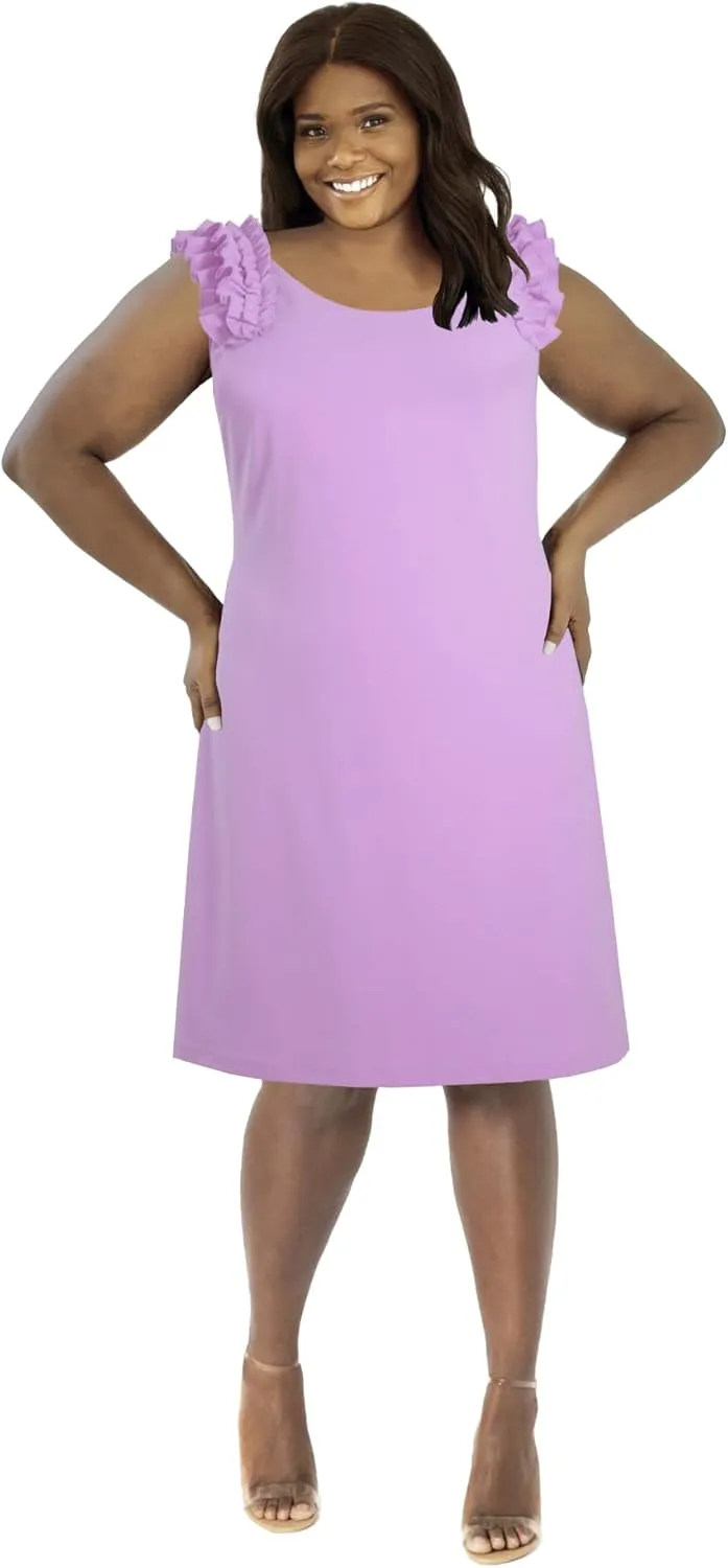 Jessica London Women's Plus Size Misses Size Sleeveless Midi Dress