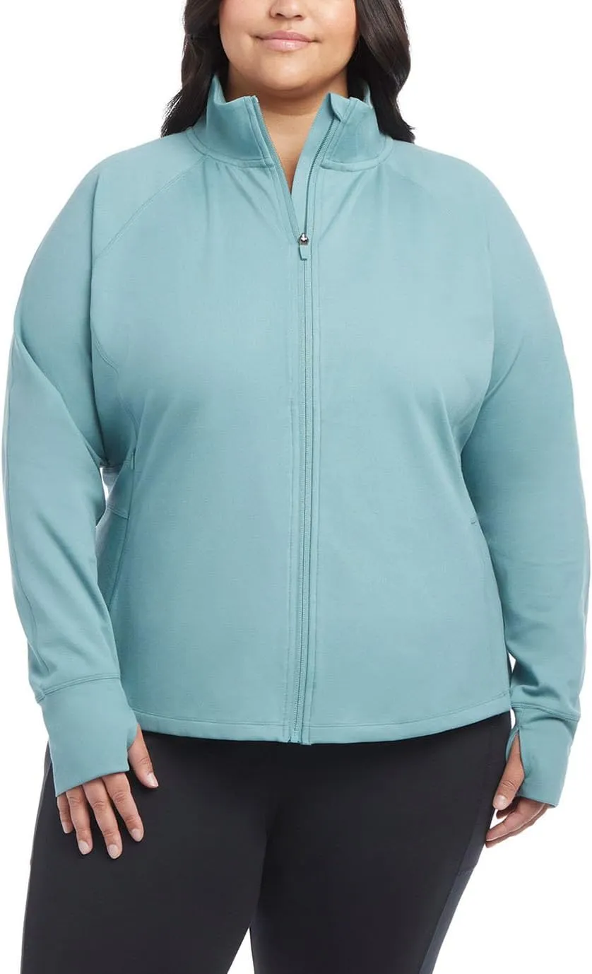 Jockey Women's Tulip Hem Yoga Jacket