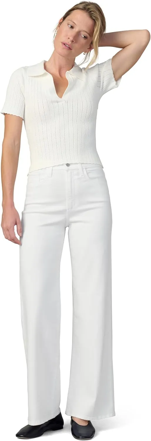 Joe's Women's The Mia Petite High Rise Wide Leg Jean