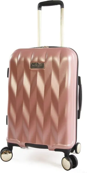 Juicy Couture Women's Grace 21" Spinner, Rose Gold, One Size