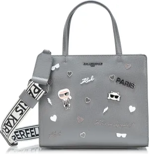 KARL LAGERFELD Paris Women's Maybelle Pin Satchel