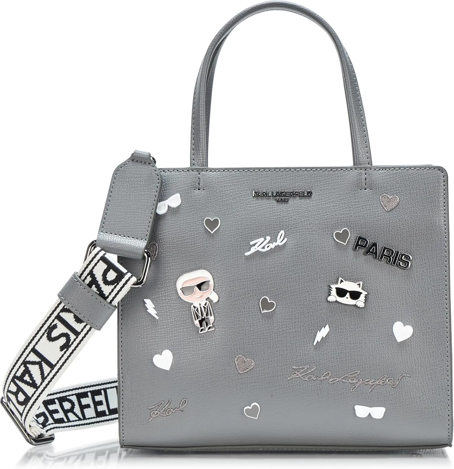 KARL LAGERFELD Paris Women's Maybelle Pin Satchel