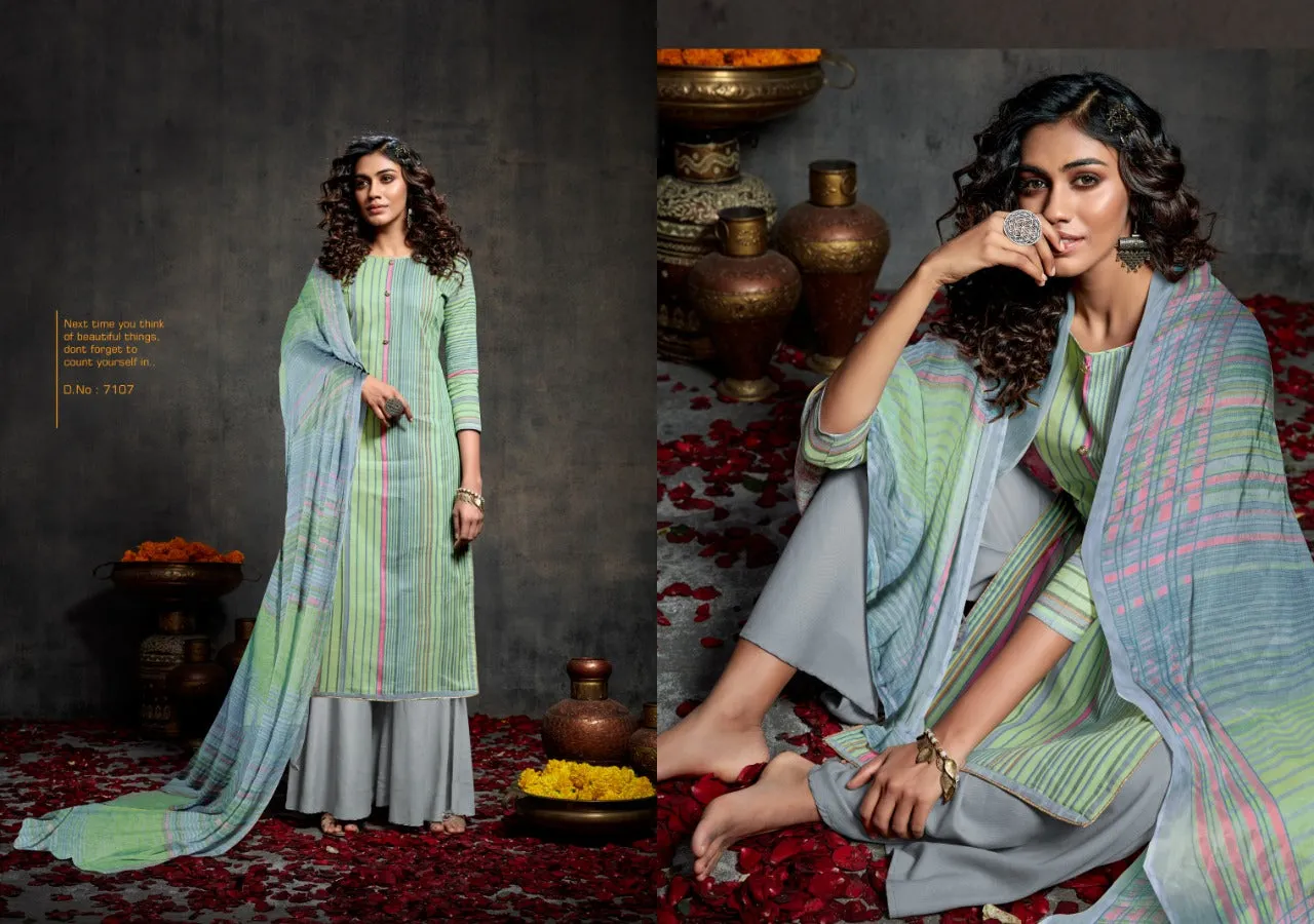 Kesar Presents Paris Collection Pashmina Printed Fancy Designer Salwar Kameez