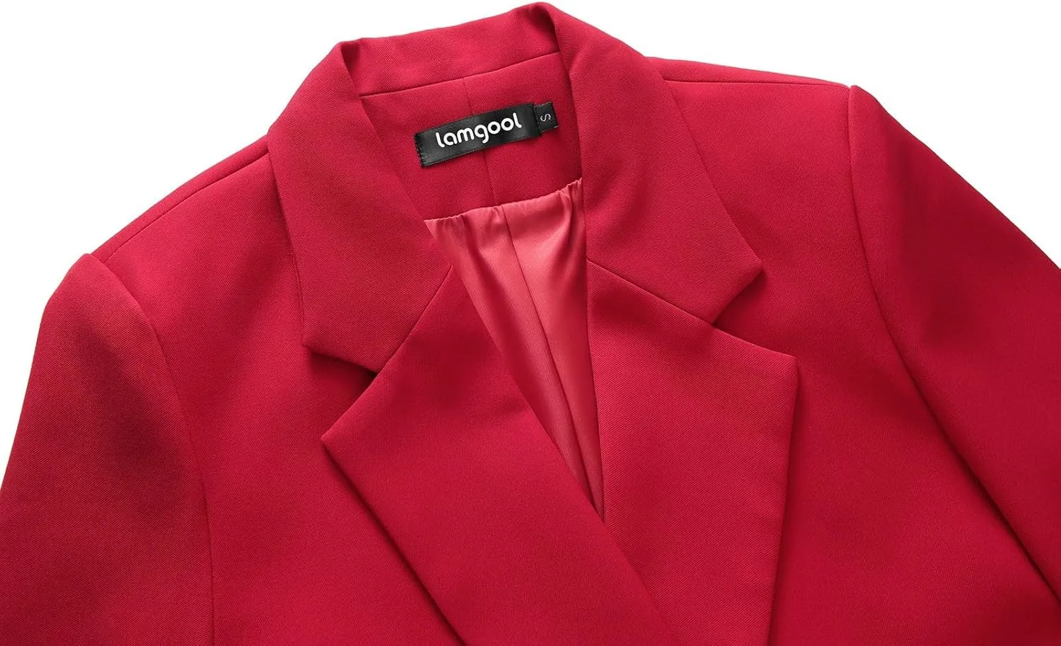 Lamgool Women's Suit 2 Piece Long Blazer Set Ladies Jacket Pantsuit Casual Outfits for Fall