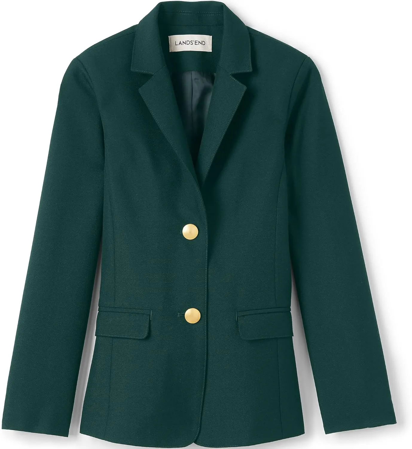 Lands' End School Uniform Girls Hopsack Blazer
