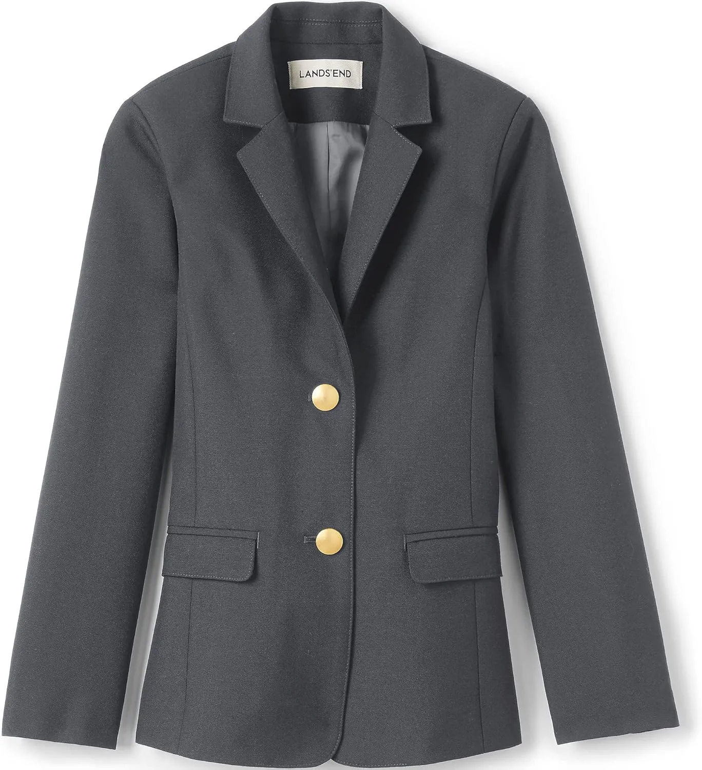 Lands' End School Uniform Girls Hopsack Blazer
