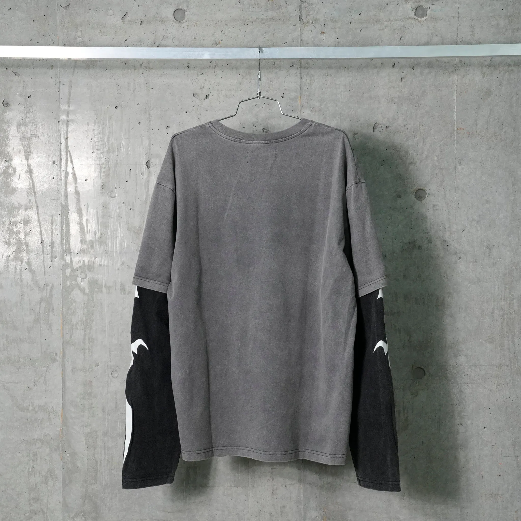 LAYERED LONG SLEEVE / BLACK