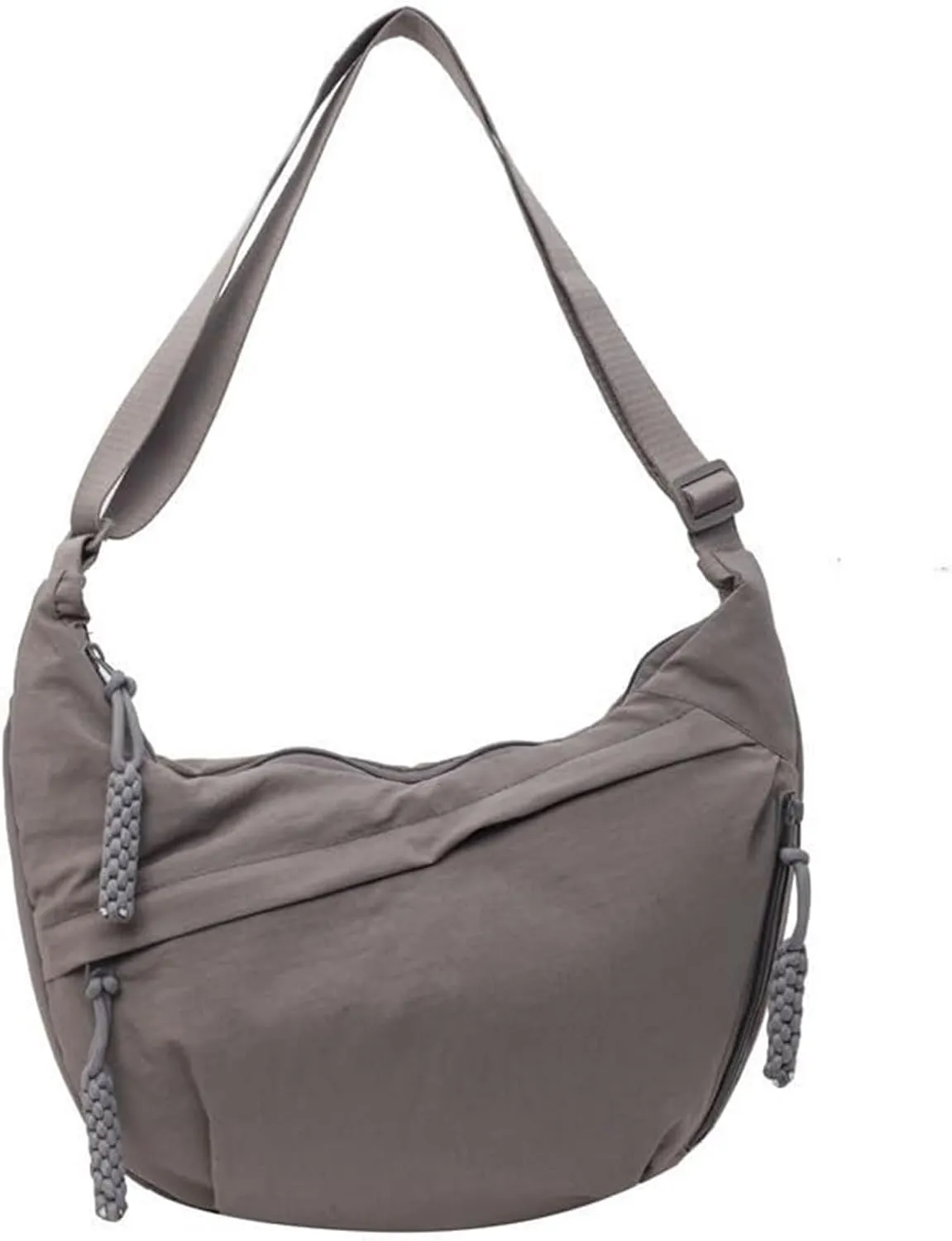 Limorence Crossbody Bag, Limorence Women's Fashion Plain Color Nylon Crossbody Hobo Bag