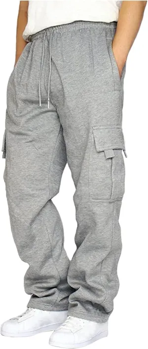 Men's Pants Casual Plus Size Cargo Trousers Mens Designer Jogging Bottoms Casual Sweatpants for Men Joggers with Fly Opening