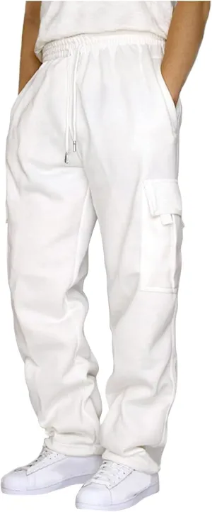 Men's Pants Casual Plus Size Cargo Trousers Mens Designer Jogging Bottoms Casual Sweatpants for Men Joggers with Fly Opening