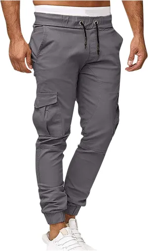 Men's Pants Mens Casual Pants Sports Casual Jogging Trousers Lightweight Hiking Work Pants Outdoor Pant