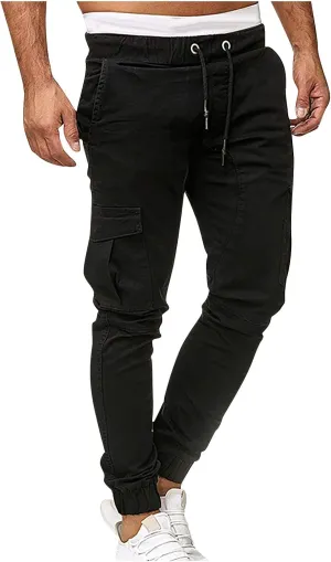 Men's Pants Mens Casual Pants Sports Casual Jogging Trousers Lightweight Hiking Work Pants Outdoor Pant